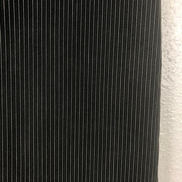 Gap Black, White, Brown Striped Pinstriped Straight Skirt - Picture 3 of 10